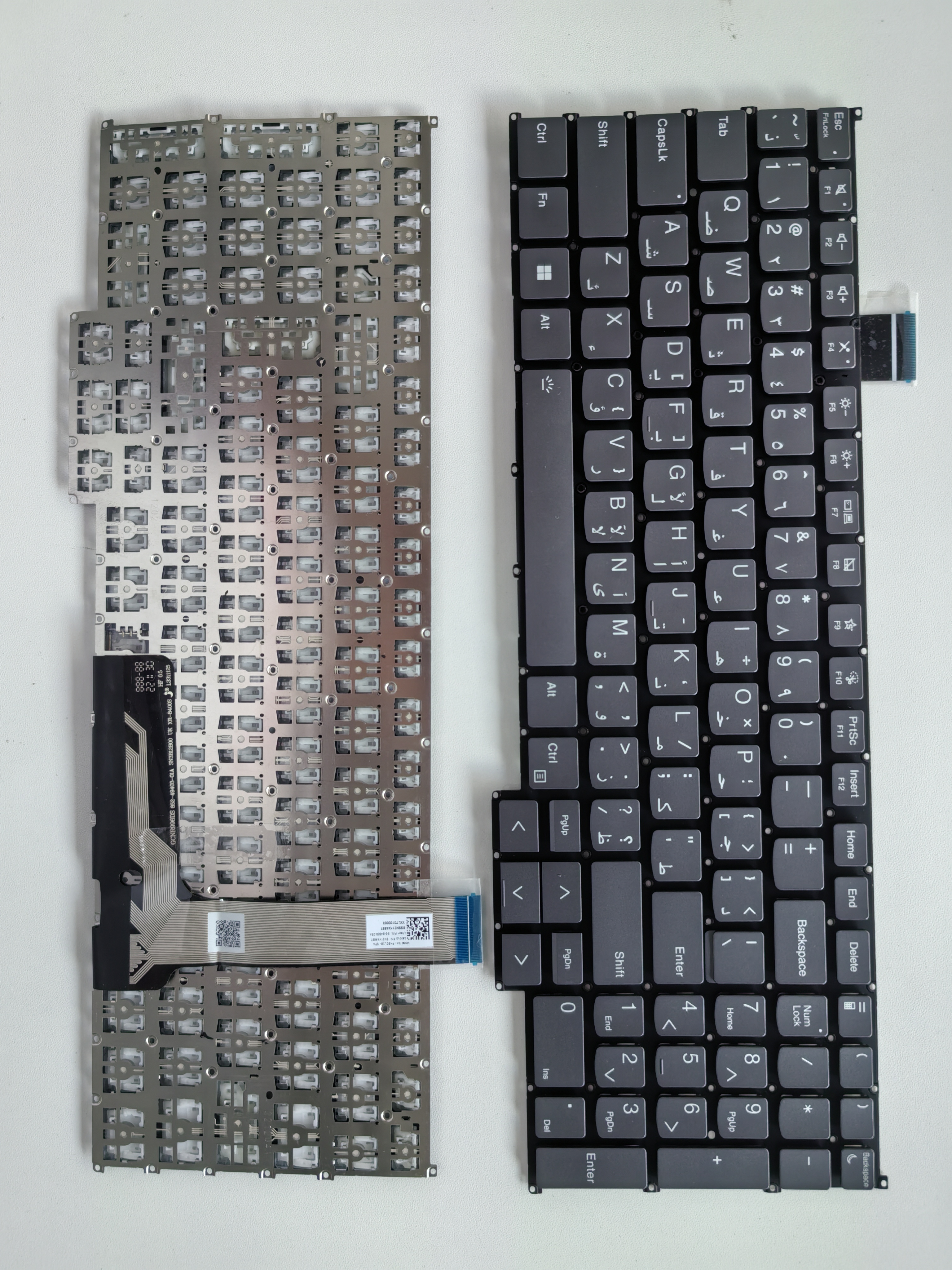 Picture of New Replacement Laptop Keyboard For LENOVO 16G6/16G7/16P G4 G5 IRH IRLThinkbook16+16p light transmission Grey AR Layout